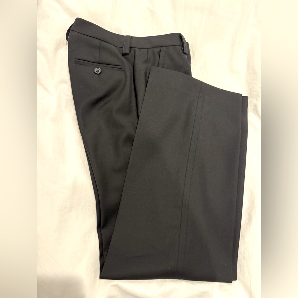 J Crew wide leg wool pant